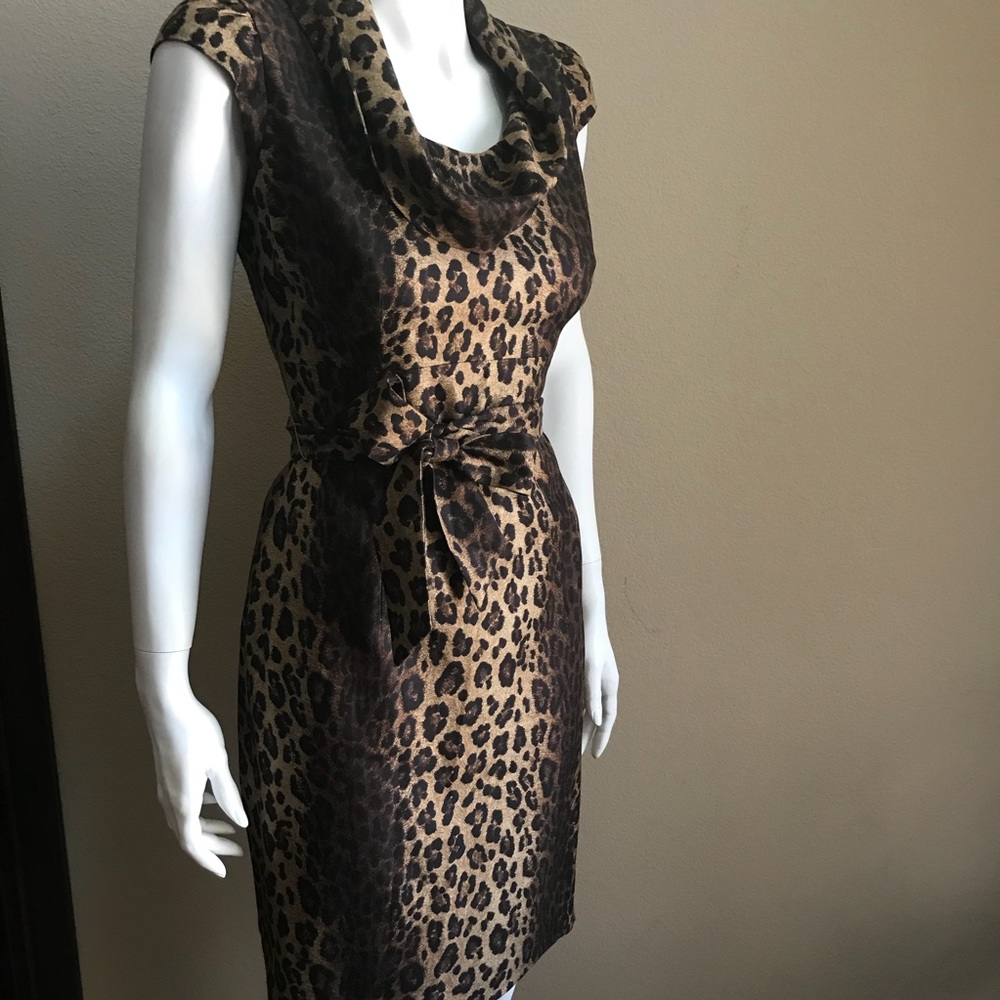 Classiques Entier animal leopard cap sleev…